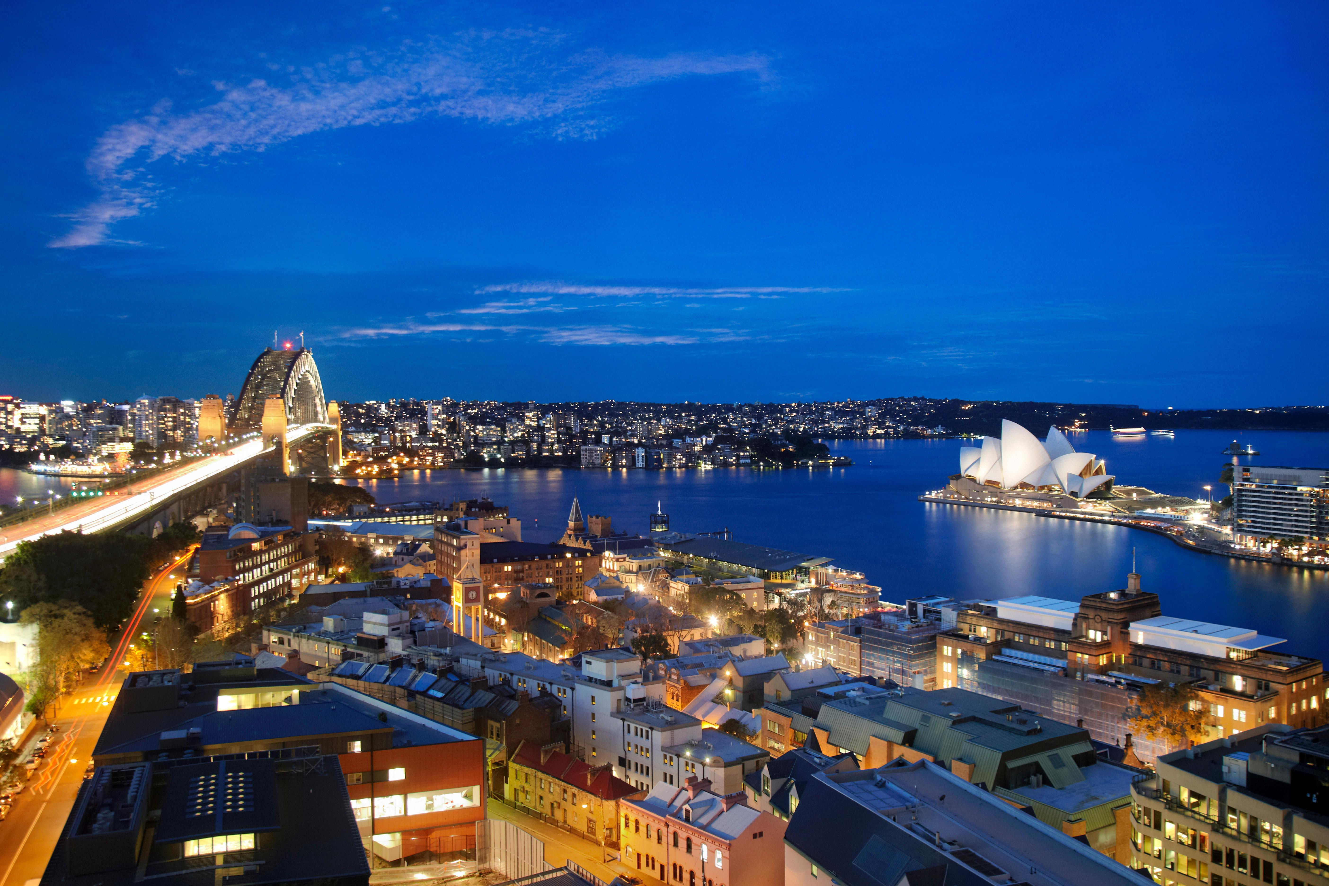 Shangri-La Sydney Hotel Exterior foto